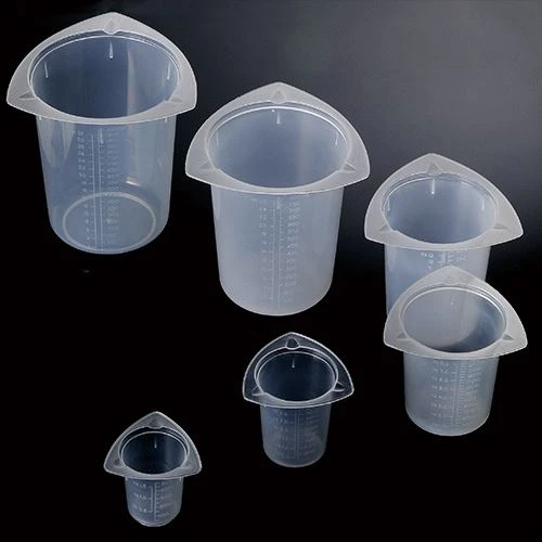 目盛り付き使い捨てPPオートクレーブビーカー50ml100ml 250ml 400ml 800ml1000mlブレーカー