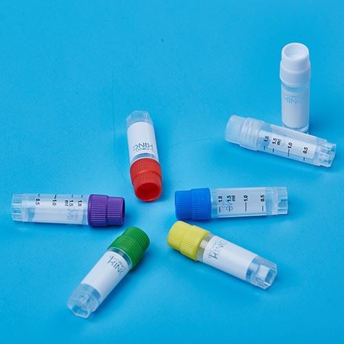 Sterile Internal External Thread Cryovials PP Material High Standard Laboratory 0.5ml 1.0ml 1.5ml 2.0ml 5.0ml
