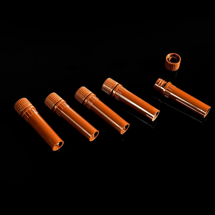 Screw Cap Microtubes, 2ml , PP, Brown